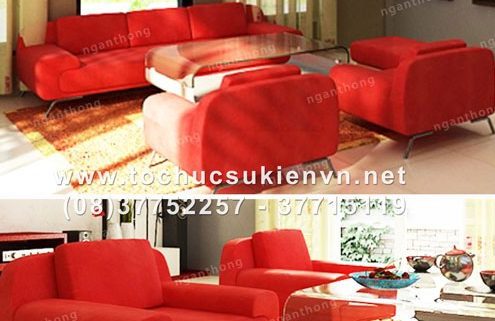 Cho thuê bàn ghế sofa uy tín