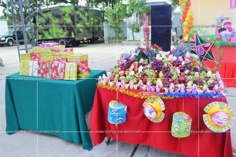 tổ chức trung thu cho bé